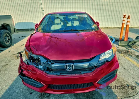 2014 Honda Civic Lx z USA, uszkodzony, nr VIN 2HGFG3B56EH511748